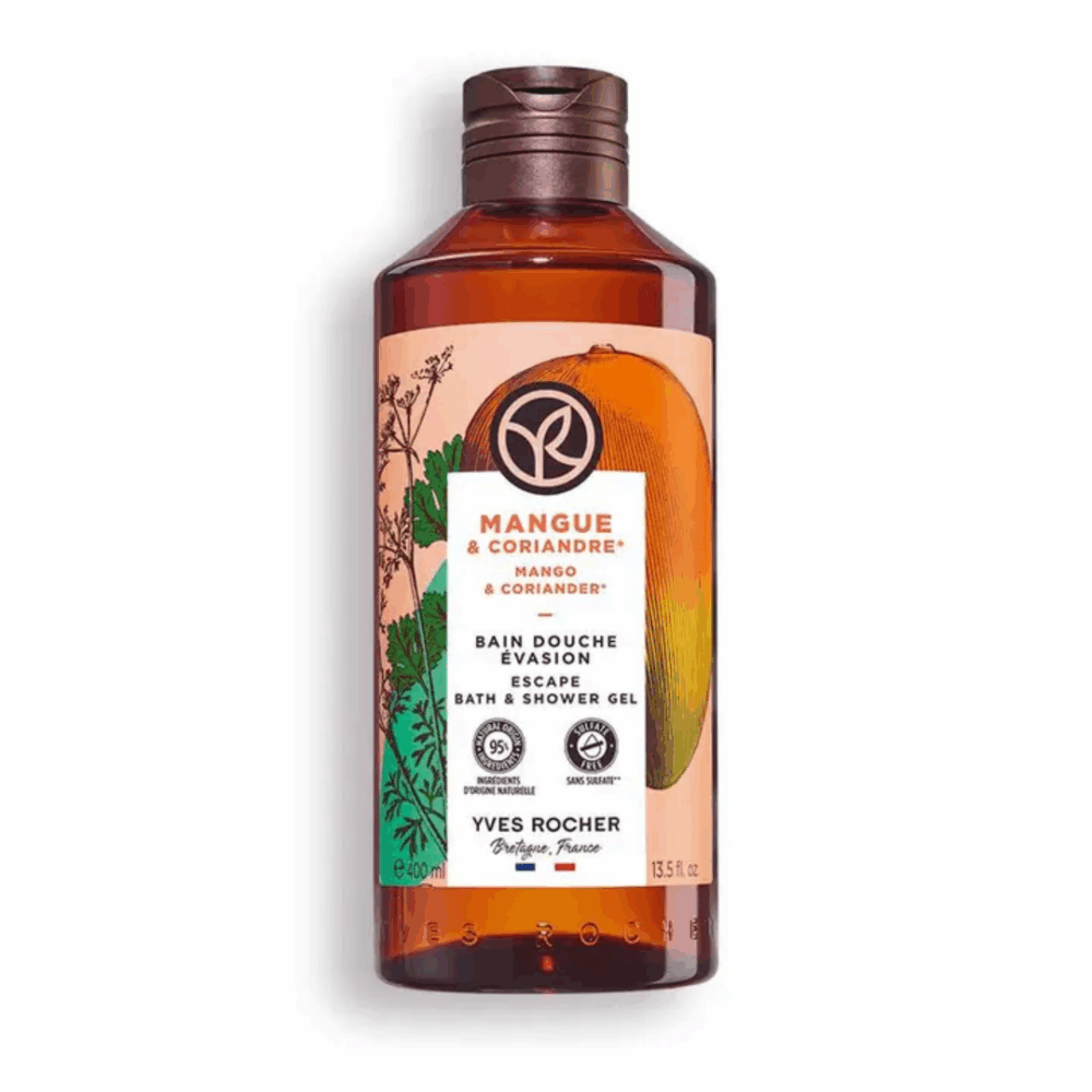 Yves Rocher Gel de ducha mango y cilantro