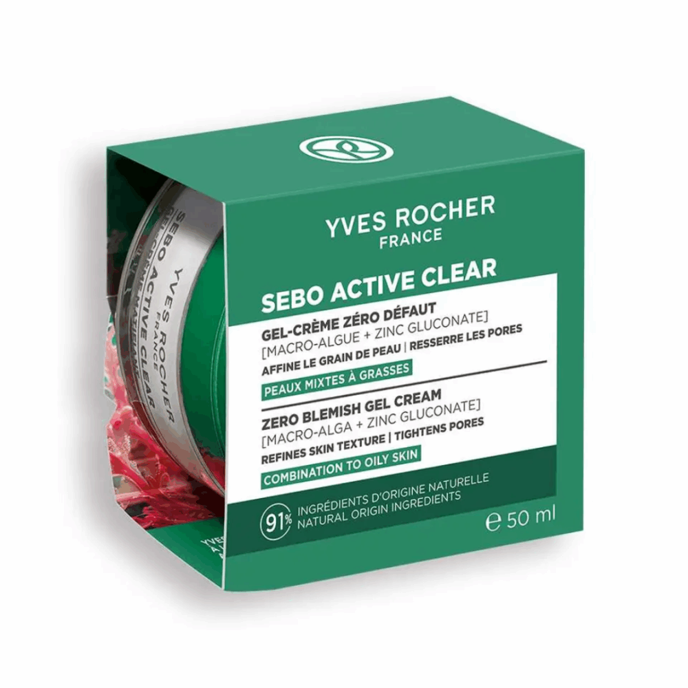 Yves Rocher Sebo Active Clear Gel-Crema Matificante