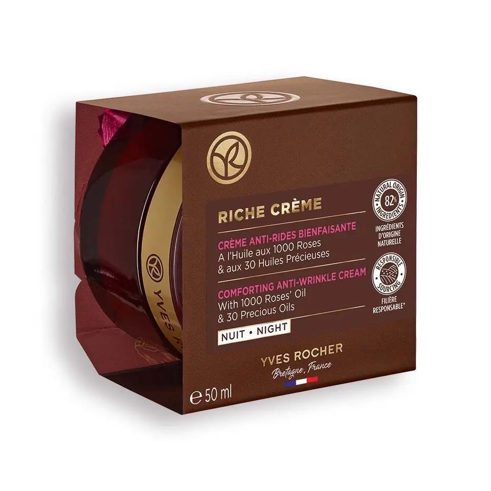 Yves Rocher Rich Creme crema antiarrugas noche