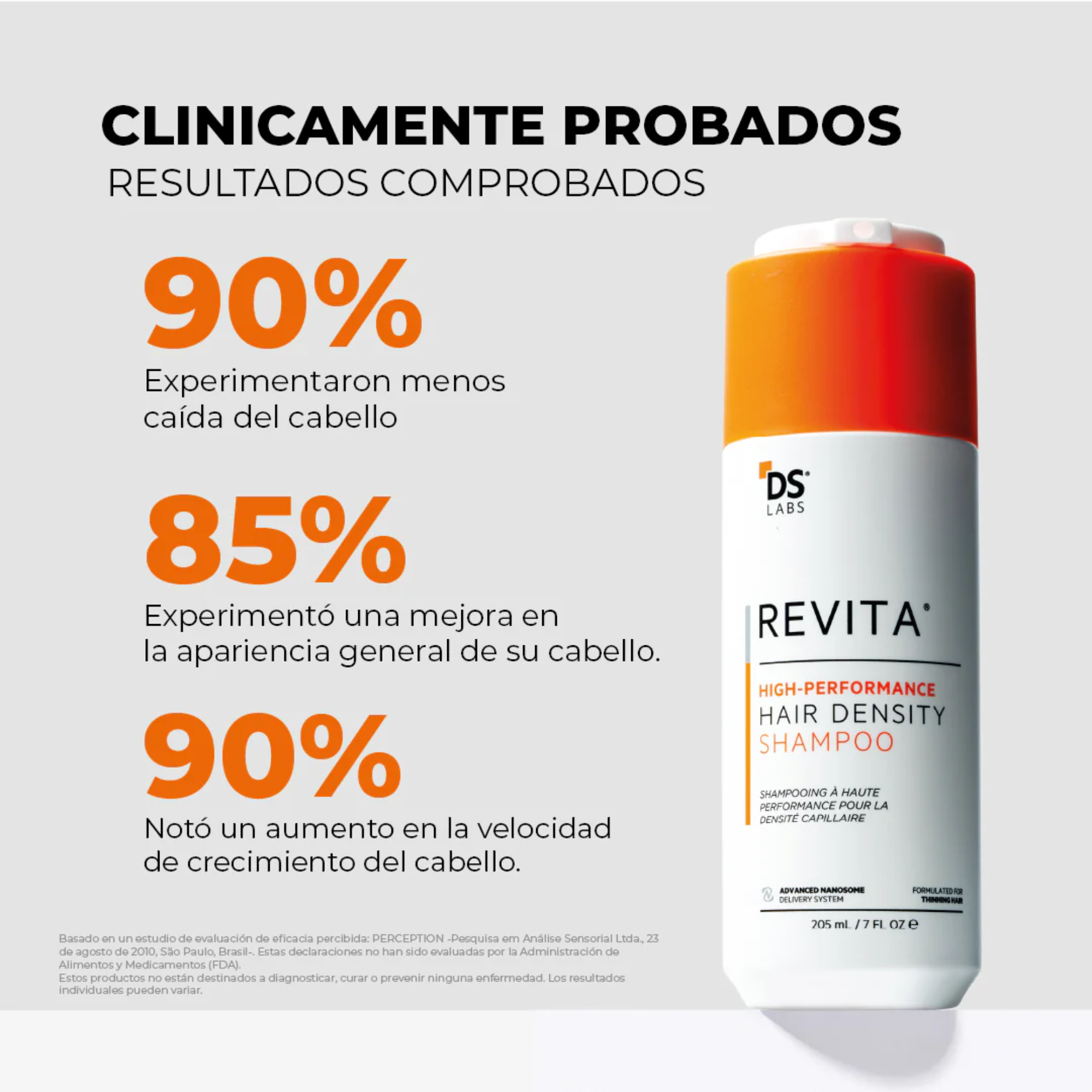 DS Labs Revita Shampoo anticaída estimulante del cabello - Imagen 3