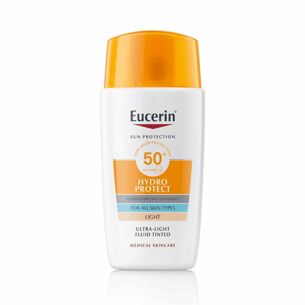 Eucerin Sun Hydro Fluid tono claro SPF50 +