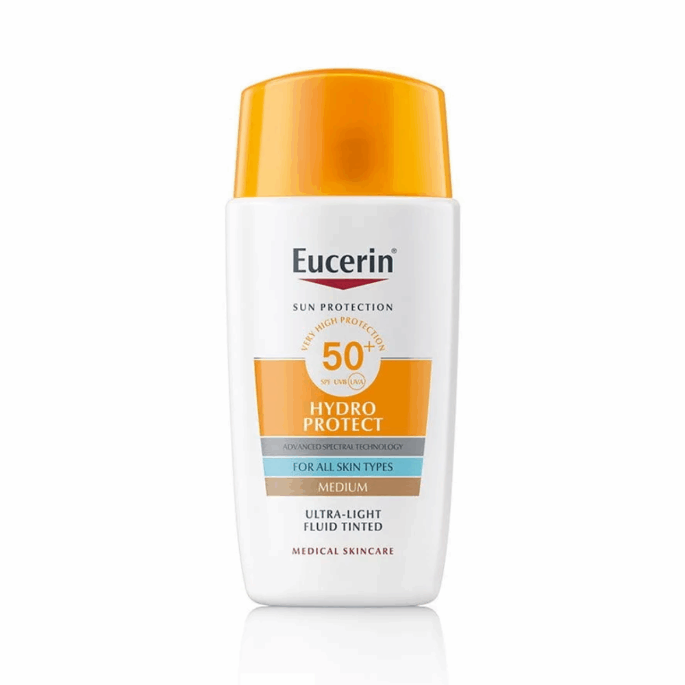 Eucerin Sun Hydro Fluid tono medio SPF50 +