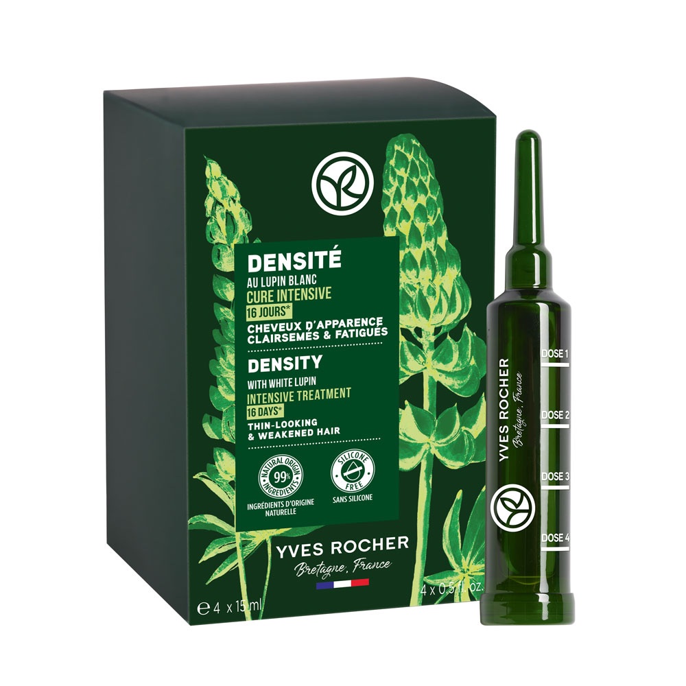 Yves Rocher Ampolletas para Caída del Cabello (4 x 15 ml)