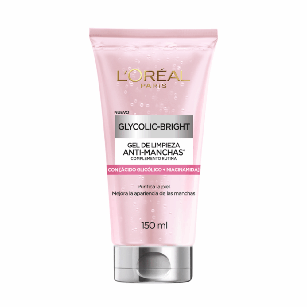 Loreal Glycolic Bright Gel de Limpieza Anti-Manchas