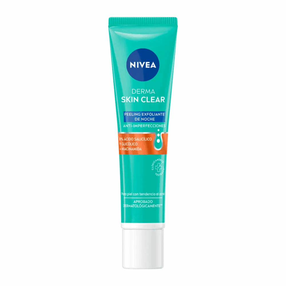 Nivea Derma Skin Clear Exfoliante de Noche