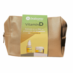 Kit Vitamina D (serum + crema + cosmetiquera)