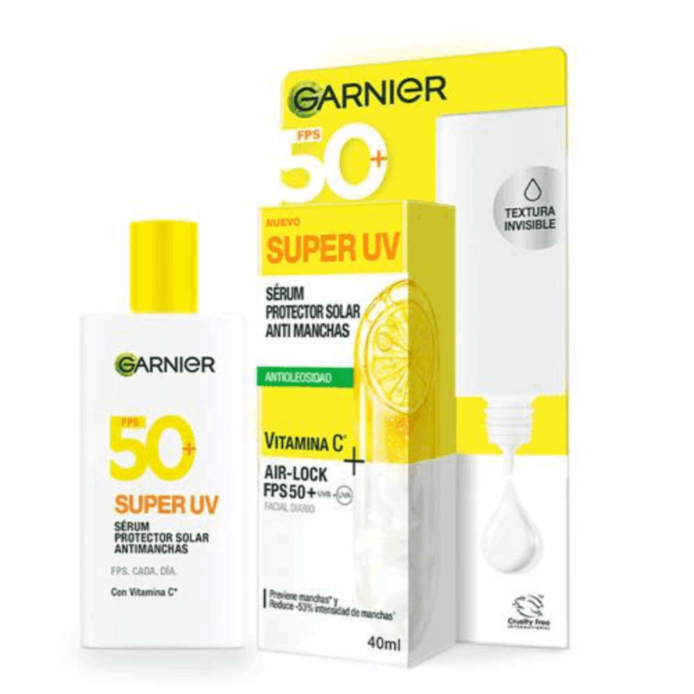 Garnier Super UV Protector Solar anti manchas antioleosidad SPF50 +