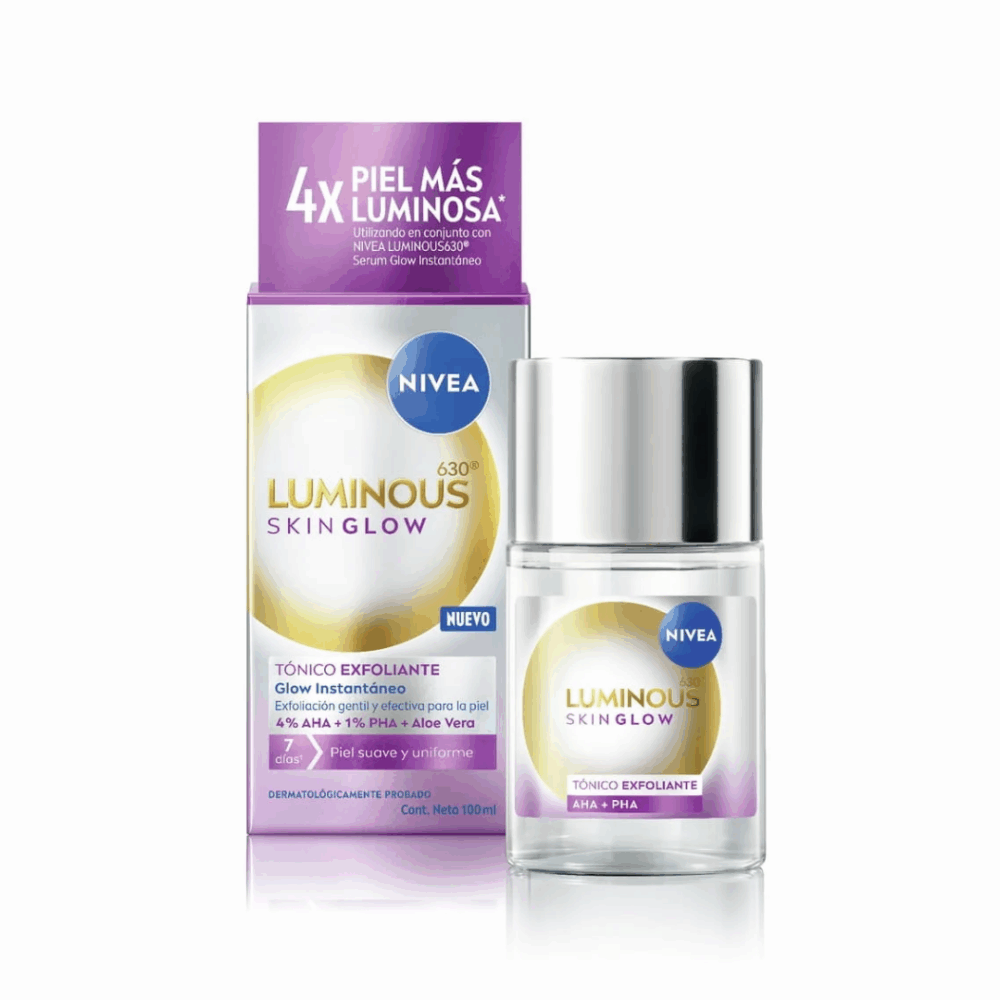 Nivea tónico exfoliante Luminous630 Skin Glow
