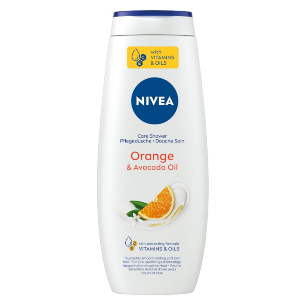 Nivea Gel de ducha naranja y aceite de aguacate 500 ml