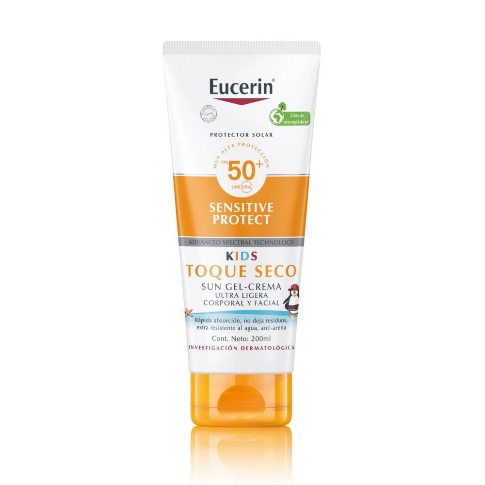Eucerin Sun Kids Sensitive Protect Toque seco FPS50+