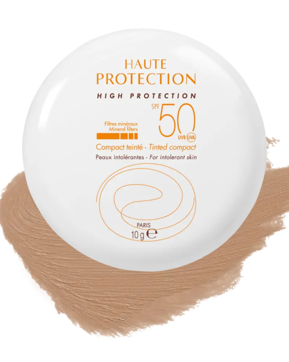Avene Protector Solar Compacto Mineral FPS 50 tono arena
