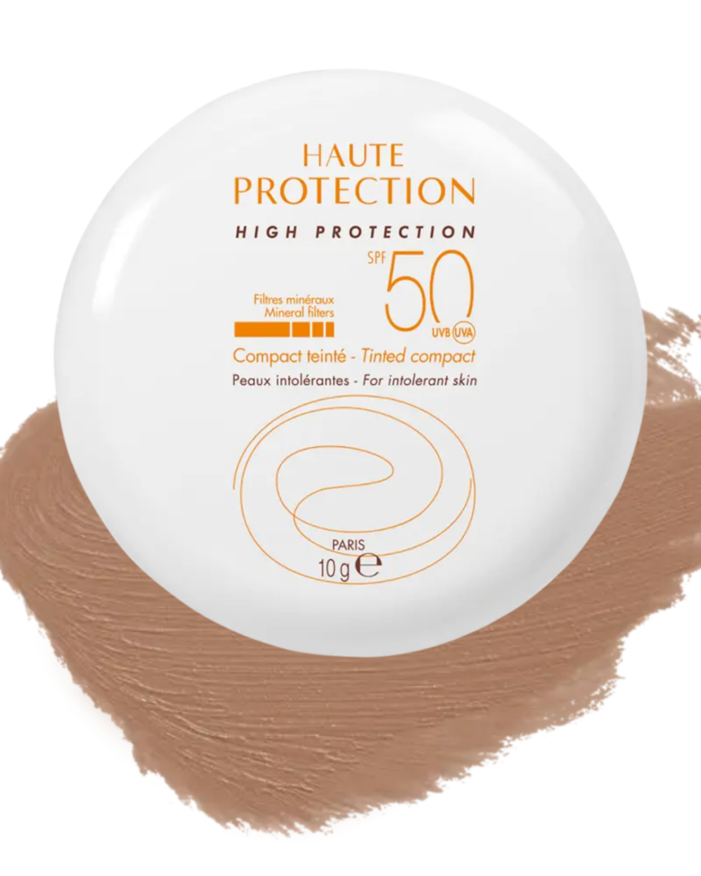Avene Protector Solar Compacto Mineral FPS 50 tono dorado