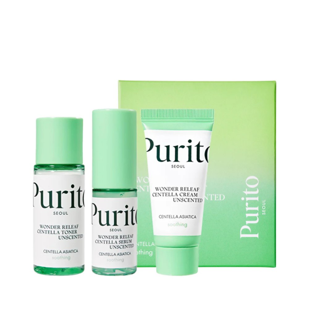 Purito Mini Kit Wonder Releaf Centella sin perfume