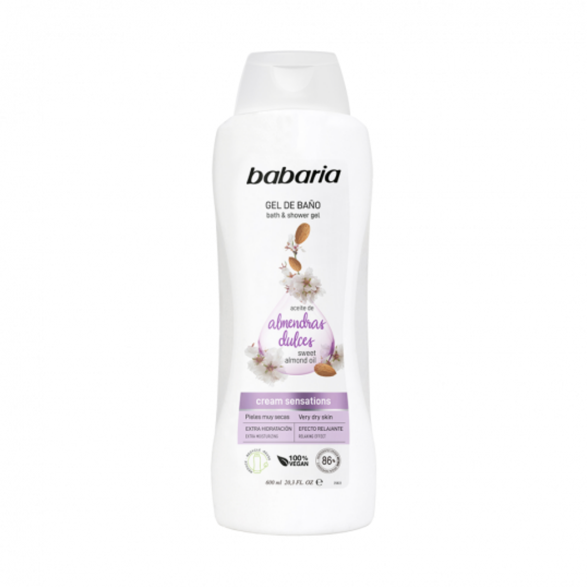 Babaria Gel de ducha almendras dulces
