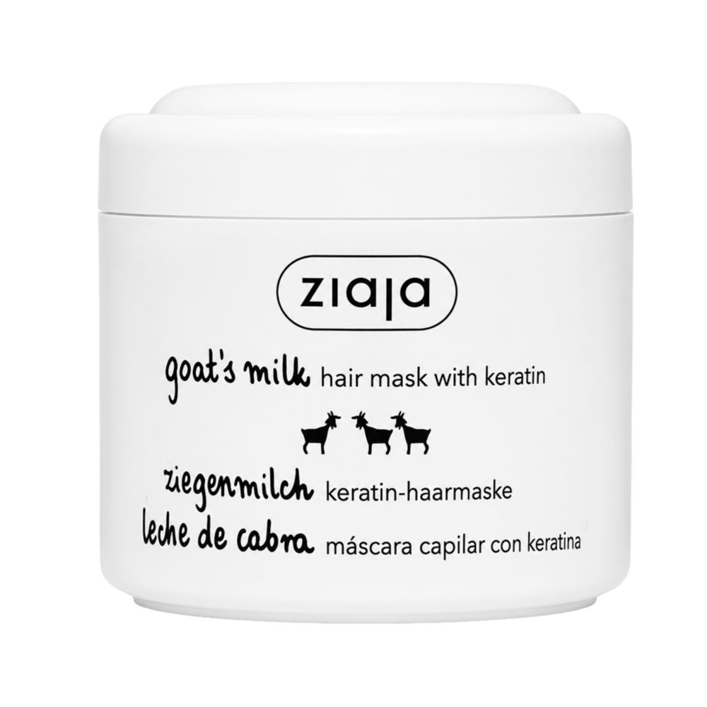 Leche de cabra Mascarilla capilar con keratina