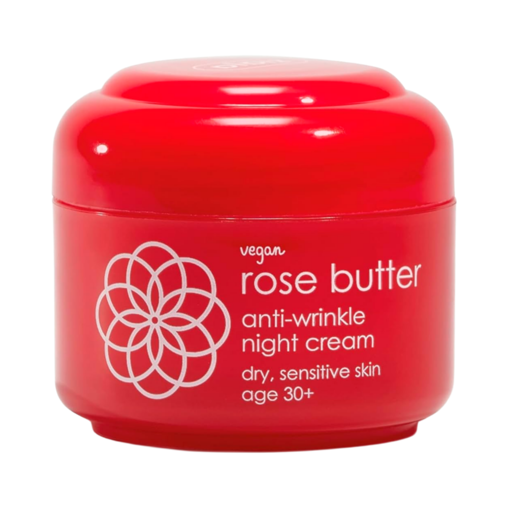 Rose Butter Crema facial de noche antiarrugas